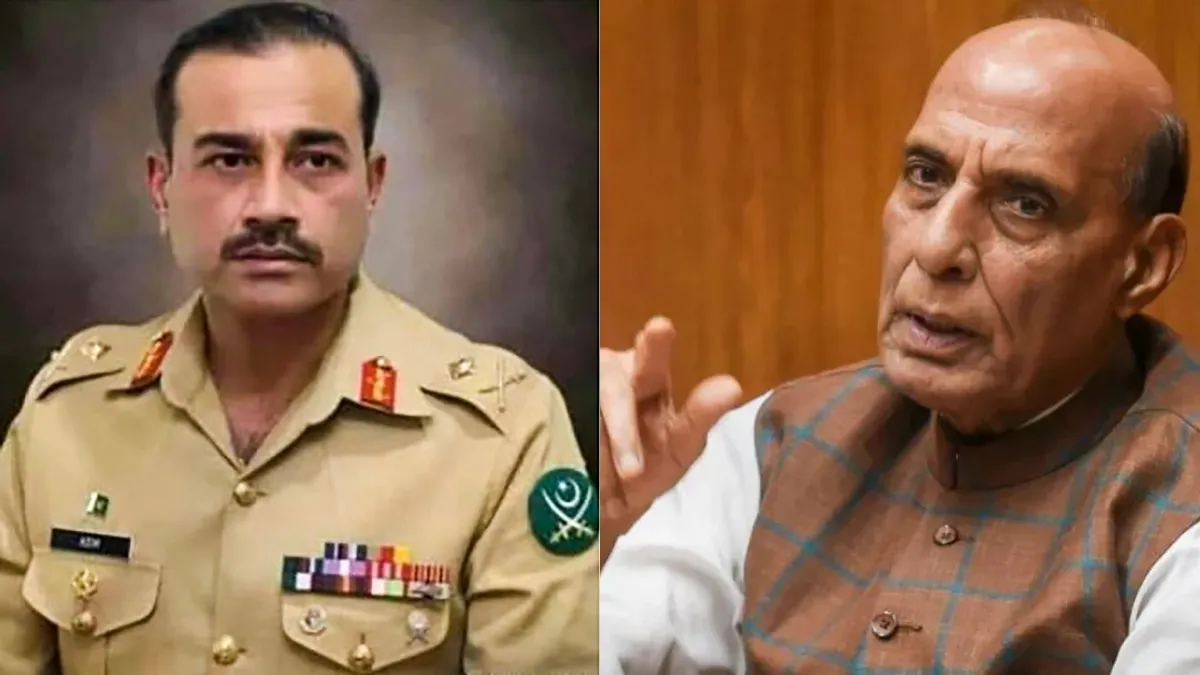 rajnath singh asim munir mercedes dumper truck- India TV Hindi