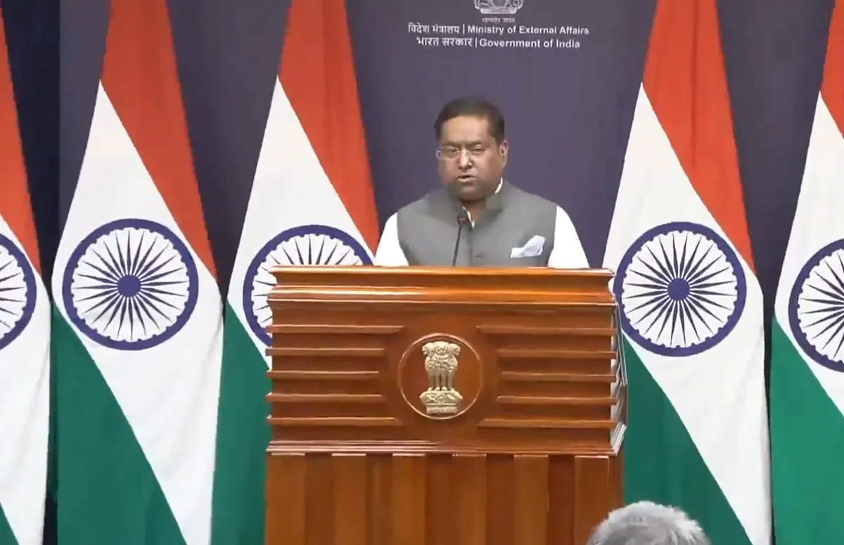 Randhir jaiswal, MEA