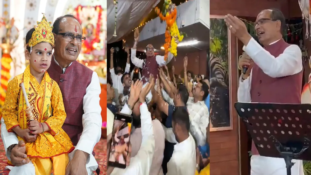 श्री कृष्ण भक्ति में सराबोर केंद्रीय मंत्री शिवराज सिंह चौहान- India TV Hindi