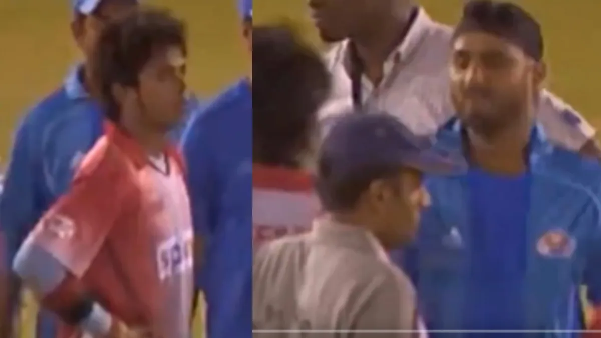 Harbhajan Singh and Sreesanth- India TV Hindi