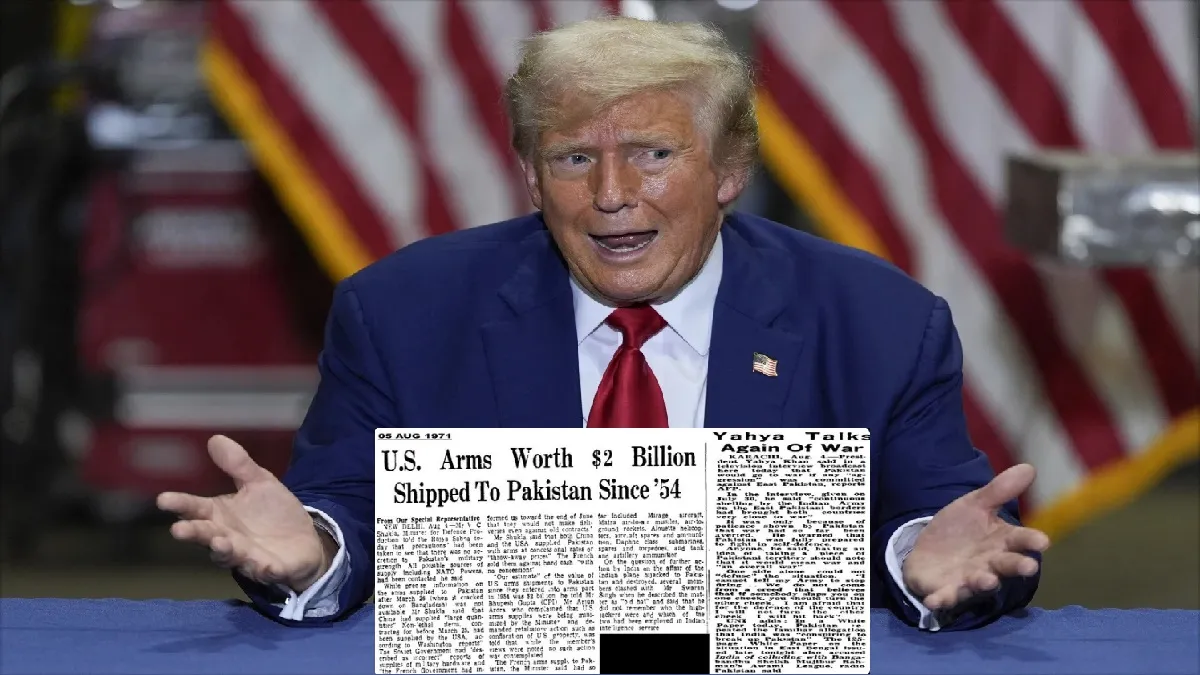 Donald trump and Indian Army Social Media Post- India TV Hindi