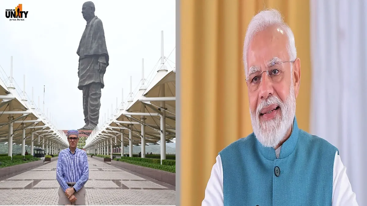 जम्मू-कश्मीर के सीएम उमर अब्दुल्ला और पीएम मोदी- India TV Hindi