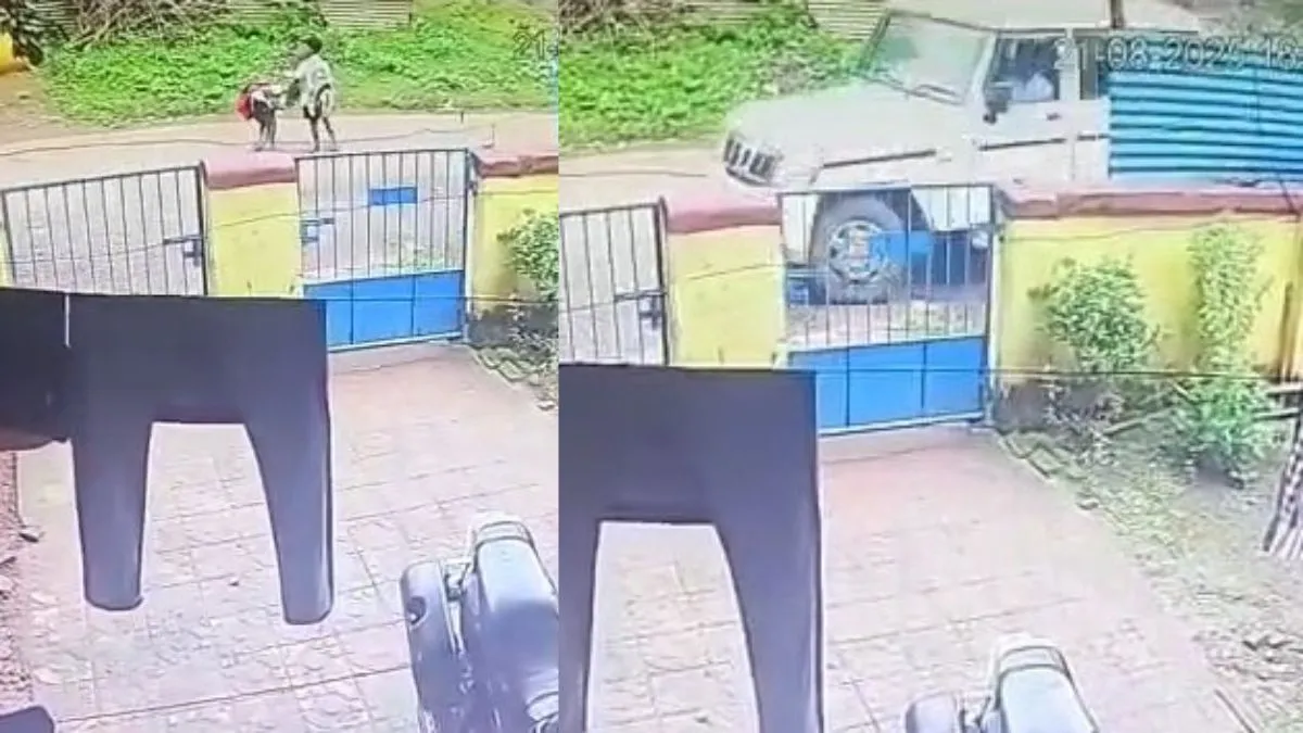 बोलेरो ने दो स्कूली छात्रों को रौंदा।- India TV Hindi