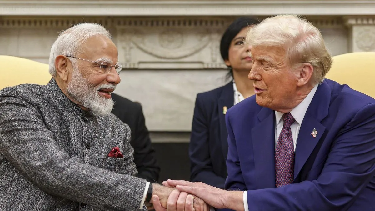 PM Narendra Modi and Donald Trump - India TV Hindi