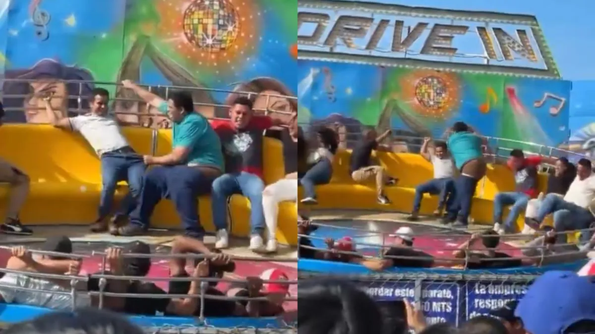 झूले पर बैठे शख्स का हुआ हाल बेहाल- India TV Hindi