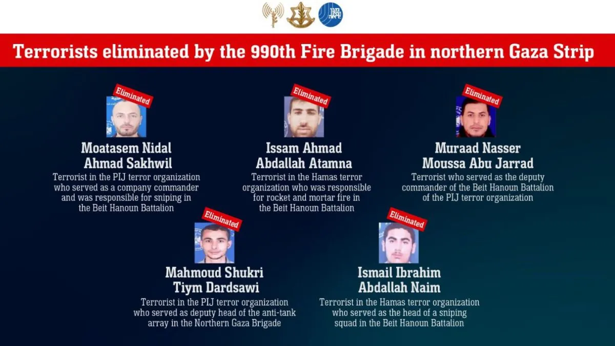 इजरायली सेना के हमले में मारे गए हमास आतंकी। - India TV Hindi