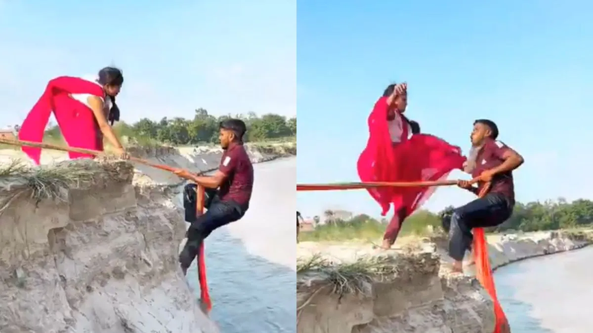 वायरल वीडियो का स्क्रीनशॉट- India TV Hindi