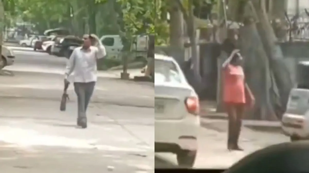 वायरल वीडियो का स्क्रीनशॉट- India TV Hindi