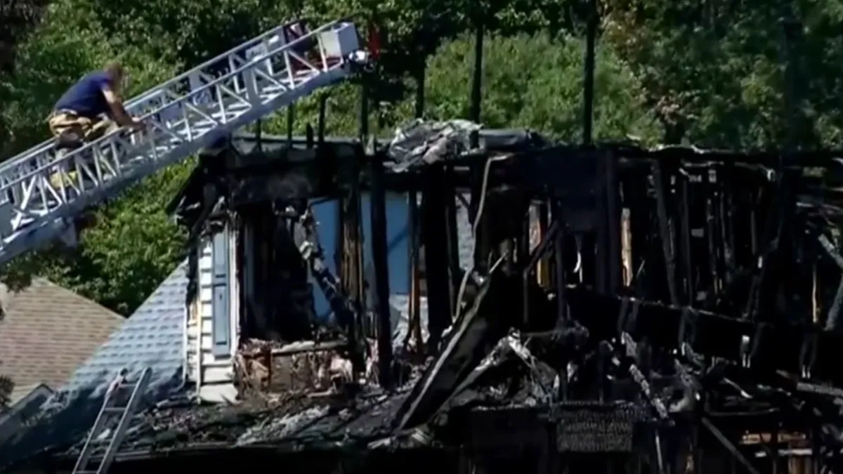 America Fire Maryland Home- India TV Hindi