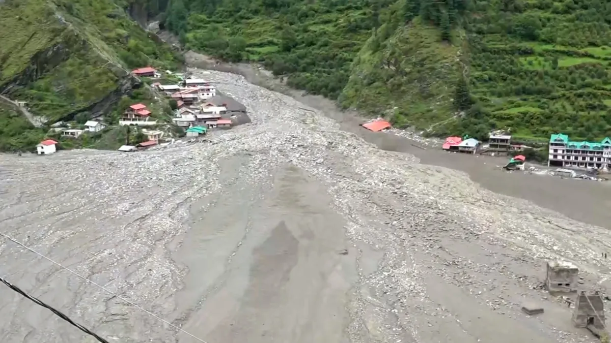 uttarakhand dharali cloudburst- India TV Hindi