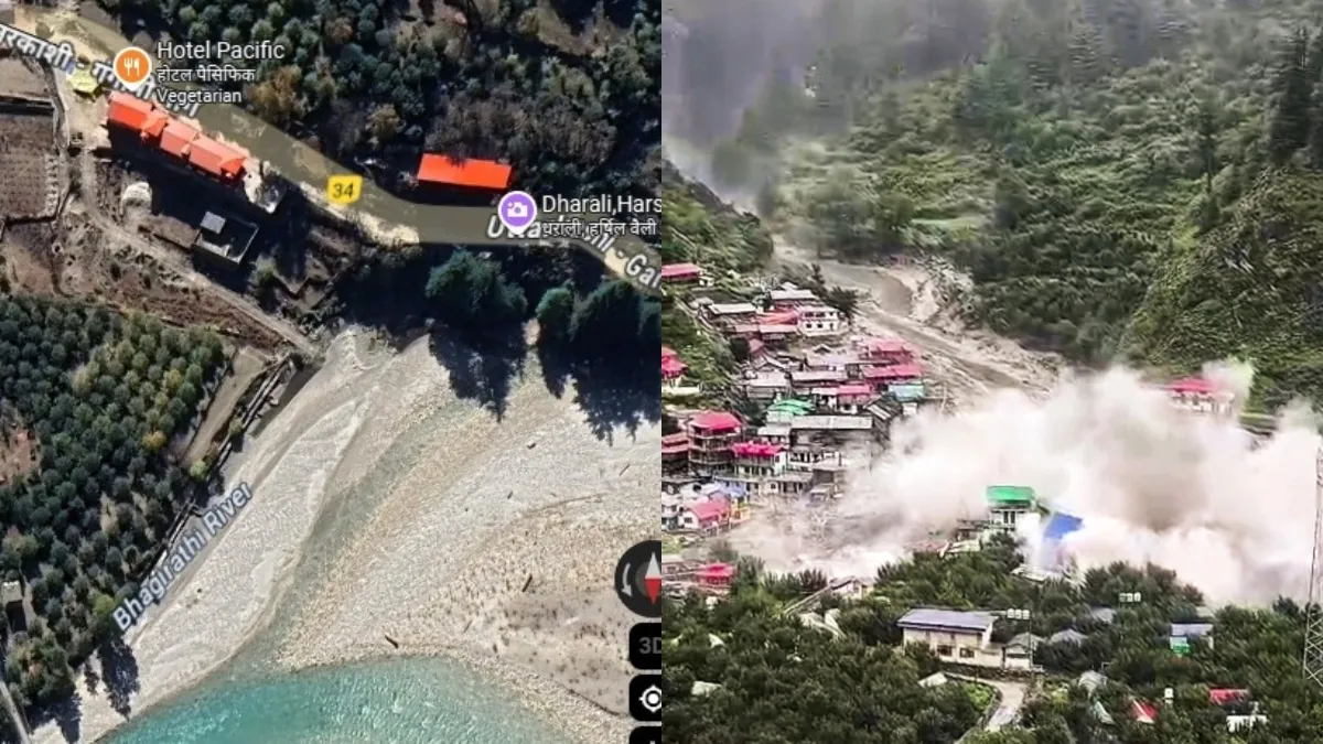 हादसे से पहले और बाद की तस्वीरें - India TV Hindi