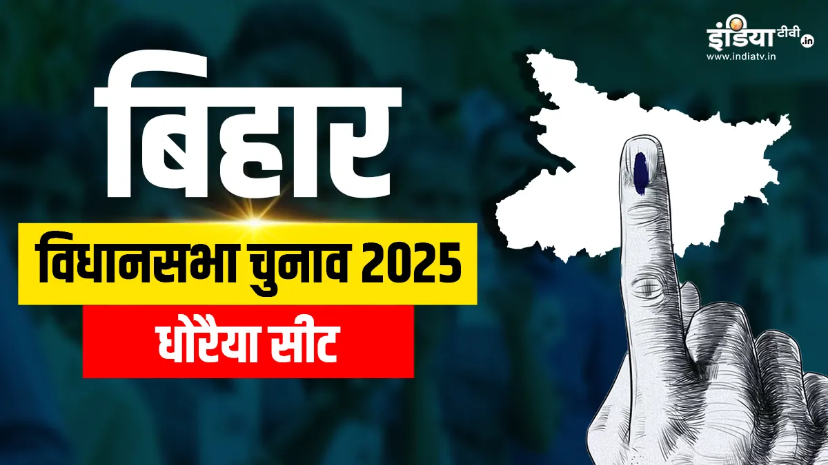 Dhoraiya Assembly Election 2025- India TV Hindi