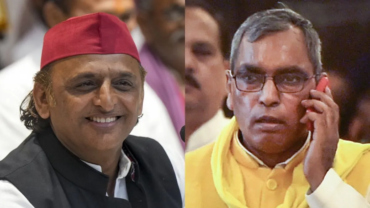 Akhilesh Yadav猛擊BJP,Om Prakash Rajbhar ABVP抗議抗議 - 印度電視印地語