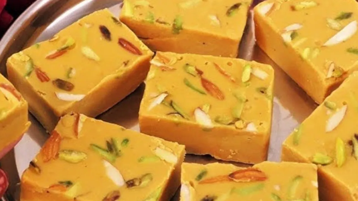 बेसन की बर्फी की रेसिपी- India TV Hindi