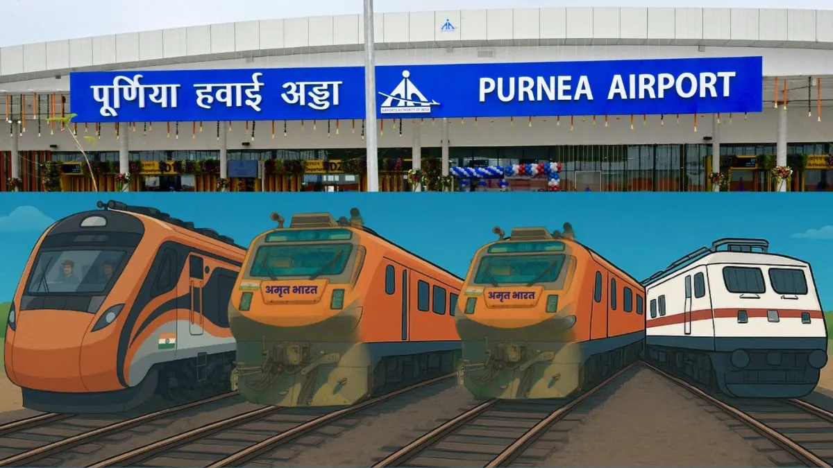 Katihar Siliguri express train, Jogbani Danapur vande bharat express, Saharsa and Chheharta amrit bh- India TV Hindi