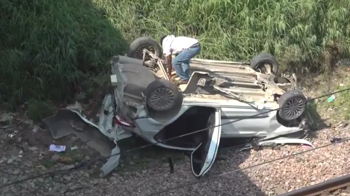 Delhi car accident- India TV Hindi