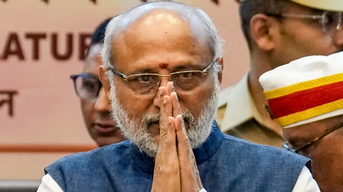 CP Radhakrishnan Vice President oath taking Ceremony - India TV Hindi