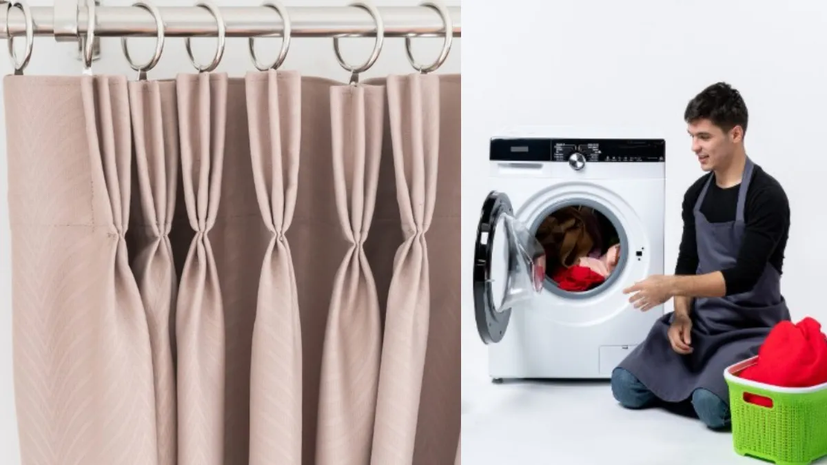 रिंग वाले पर्दे मशीन में कैसे धोएं- India TV Hindi