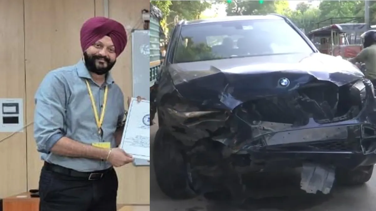 delhi bmw car accident- India TV Hindi