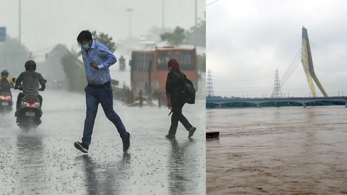 Delhi rain alert yamuna water level- India TV Hindi