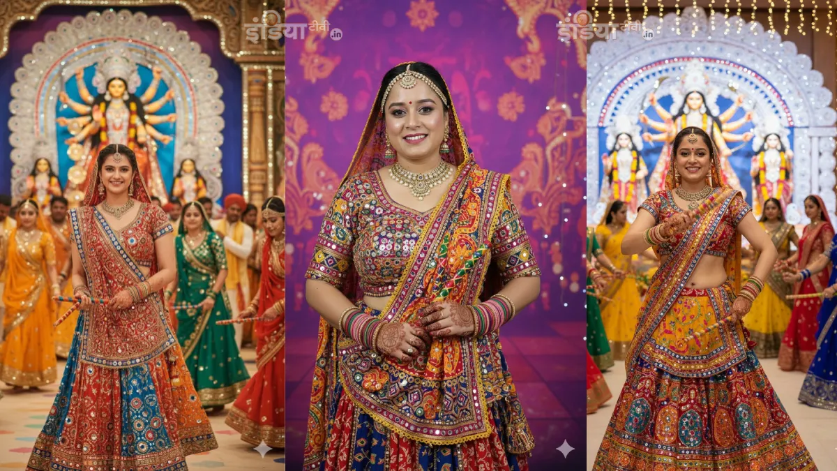 Navratri Garba Look, Google Gemini- India TV Hindi
