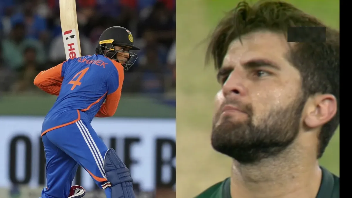 abhishek sharma and shaheen afridi- India TV Hindi