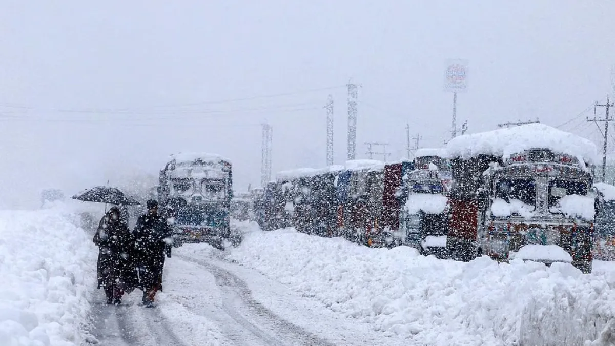 Jammu kashmir snow fall- India TV Hindi