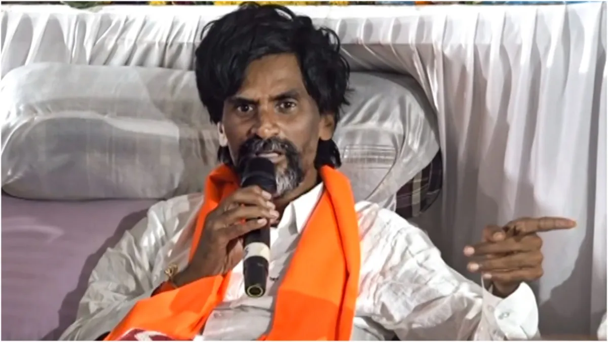 Manoj Jarange Patil statement said We are ready for talks with the government will not leave Mumbai - India TV Hindi