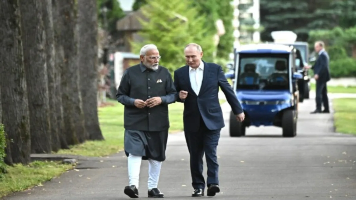 पीएम मोदी और पुतिन- India TV Hindi