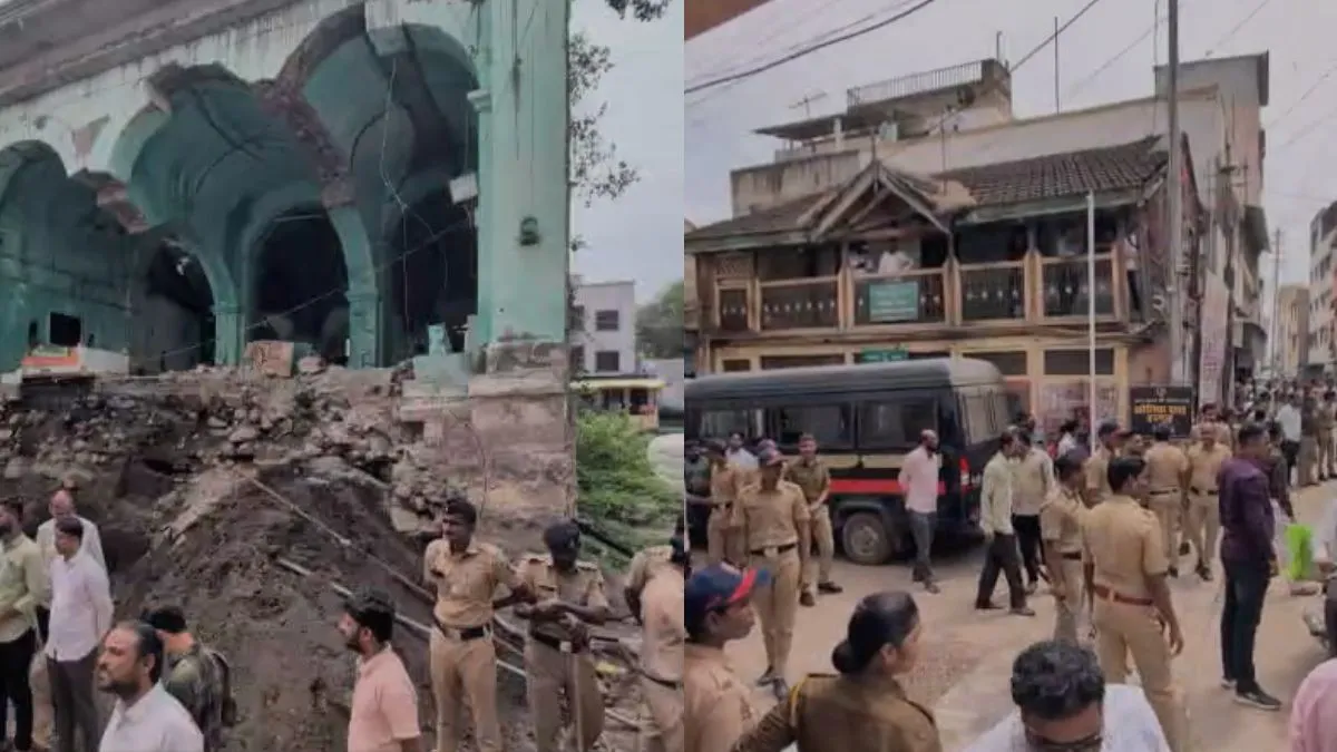 पुणे में मस्जिद के नीचे सुरंग मिली है, जिसके बाद हिंदू संगठनों ने मंदिर होने का दावा किया है।- India TV Hindi