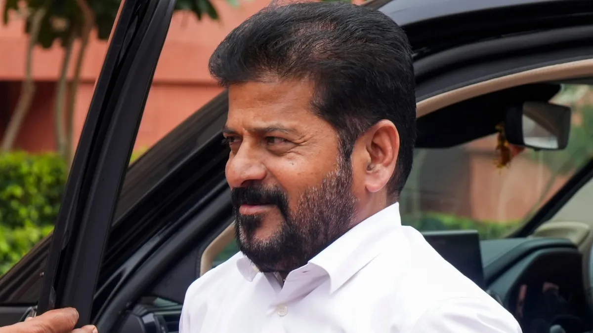 Telangana CM Revanth Reddy.-印度電視印地語
