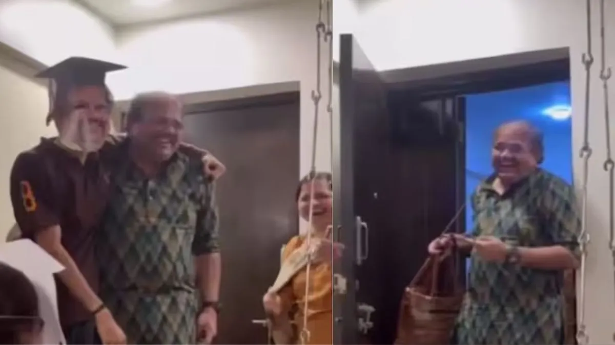 viral video, Mumbai man got mba degree at 52, mba degree, viral news in hindi, Mumbai ma&icirc;tre saathe - India TV Hindi