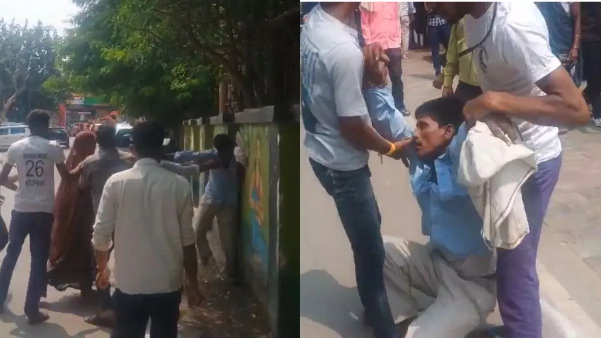 जीजा साले के बीच जमकर चले लात-घूसे- India TV Hindi