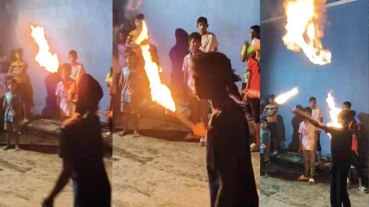 स्टंट दिखाने के दौरान हुआ हादसा।- India TV Hindi