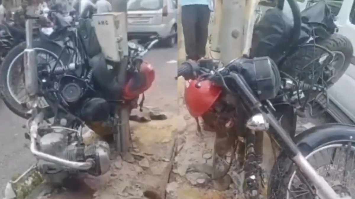 वायरल वीडियो का स्क्रीनशॉट- India TV Hindi