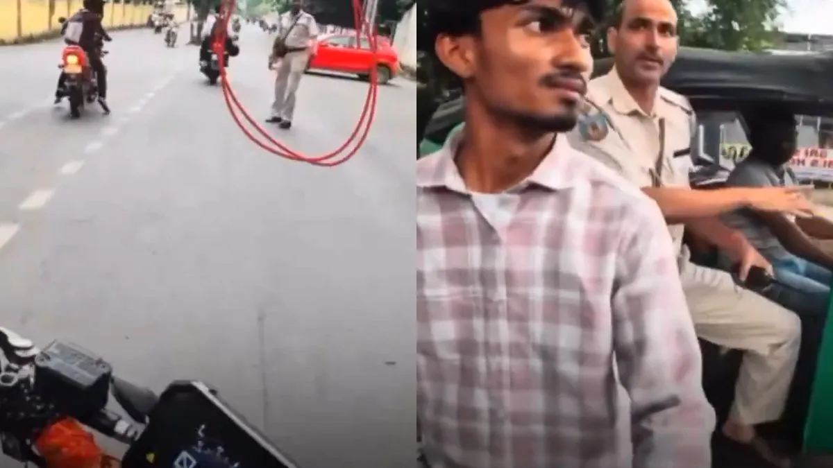 वायरल वीडियो का स्क्रीनशॉट- India TV Hindi