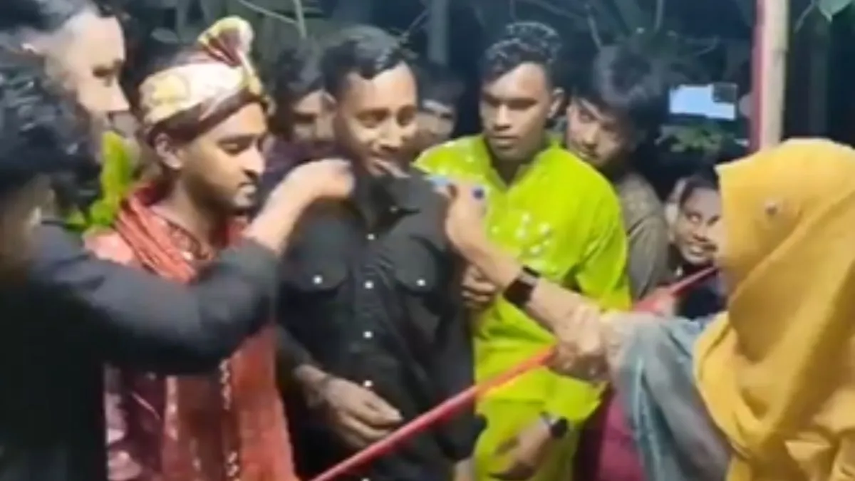 वायरल वीडियो का स्क्रीनशॉट- India TV Hindi