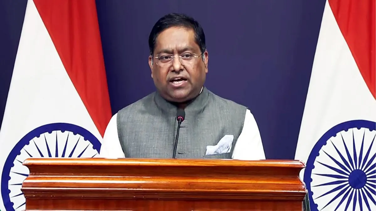 Randhir jaiswal, MEA- India TV Hindi