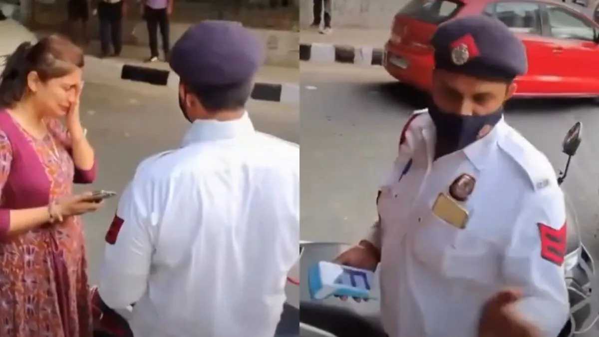 वायरल वीडियो का स्क्रीनशॉट- India TV Hindi