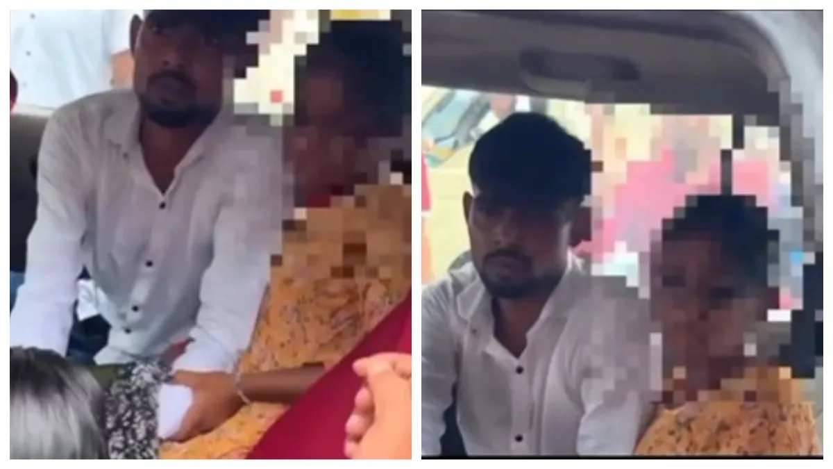 पत्नी ने पति को रंगे हाथों पकड़ा- India TV Hindi