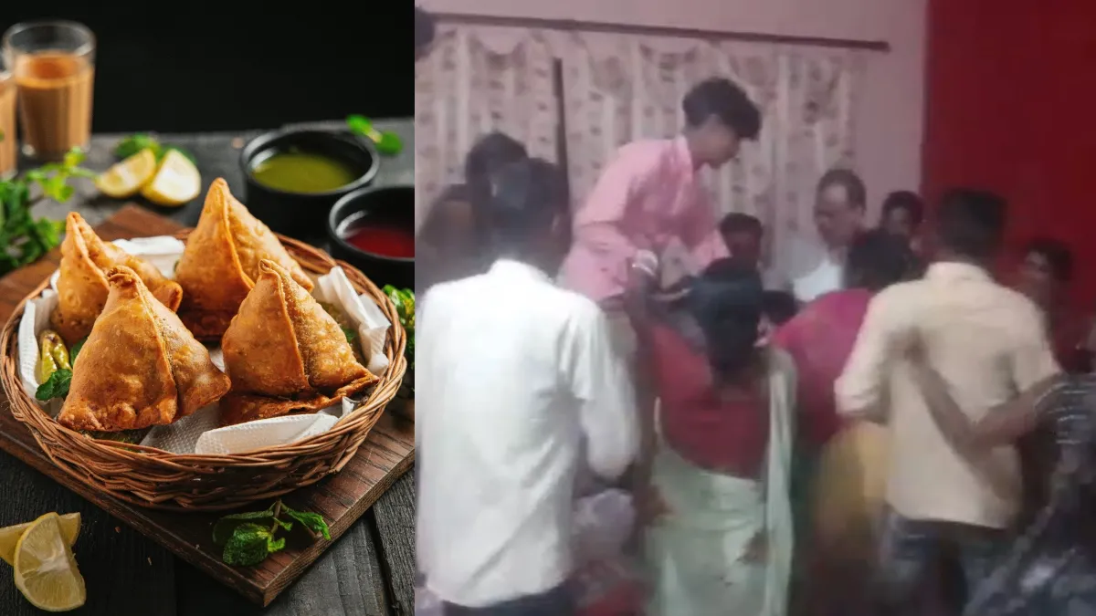 up pilibhit samosa husband wife fight- India TV Hindi