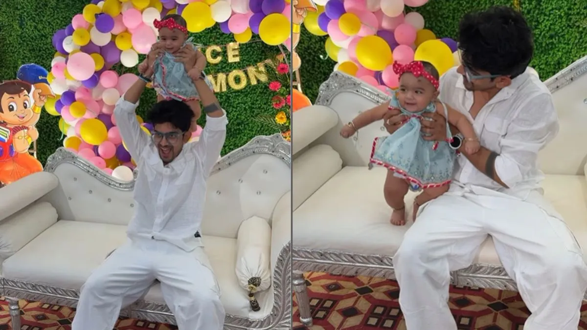 cute baby video, baby video, baby welcome video, adorable video viral, adorable viral video, viral n- India TV Hindi