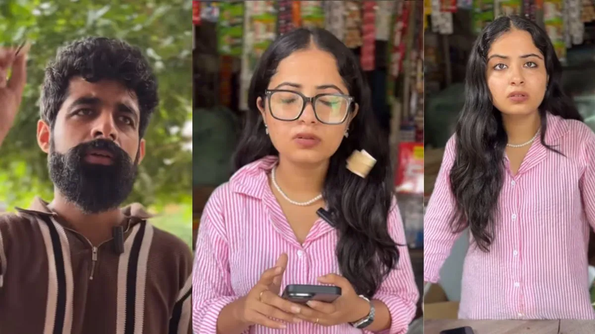 video viral, shopkeeper funny video, shopkeeper customer funny video, funny reel, Instagram reel, vi- India TV Hindi