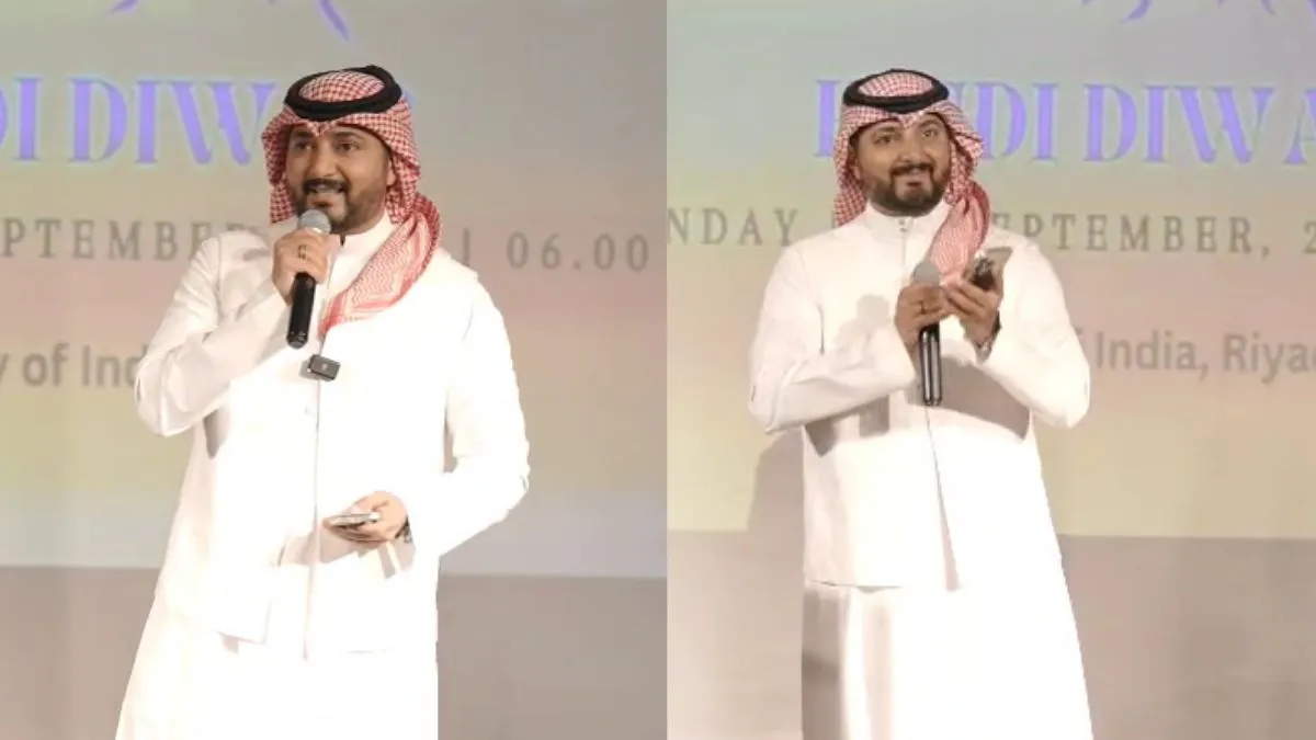 Saudi ambassador hindi song video, Saudi ambassador Bollywood song video, Saudi arabia, viral video,- India TV Hindi