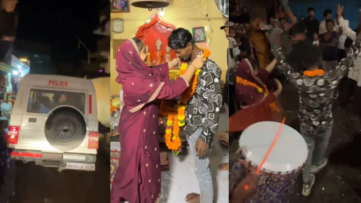 love marriage video, love marriage, weird love marriage, love marriage viral video, shadi ka video, - India TV Hindi