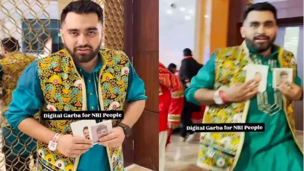 digital garba, digital garba on Navratri, Navratri digital garba, digital garba viral video, digital- India TV Hindi