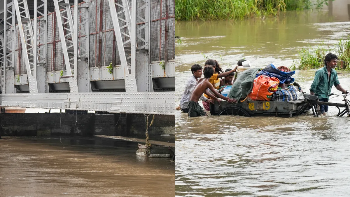 यमुना नदी का जलस्तर खतरे के निशान के ऊपर - India TV Hindi