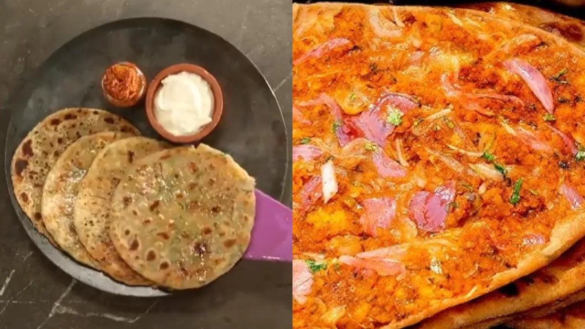 आलू और प्याज की स्टफिंग वाले पराठे- India TV Hindi