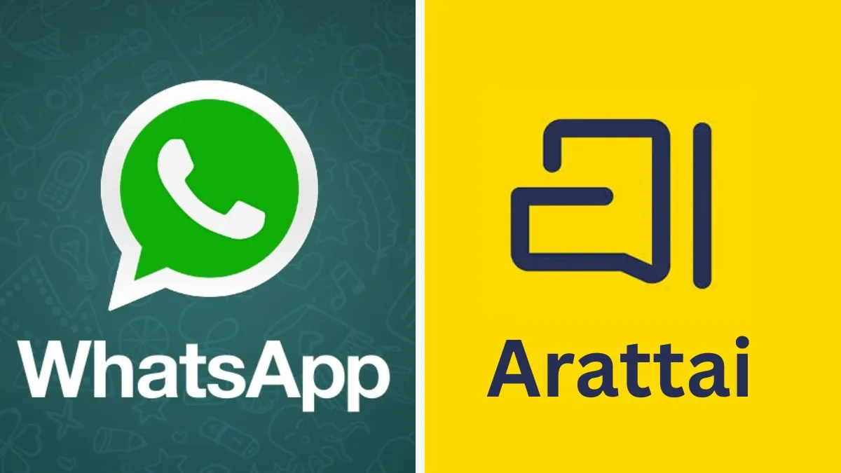 Arattai, Arattai vs whatsapp,- India TV Hindi
