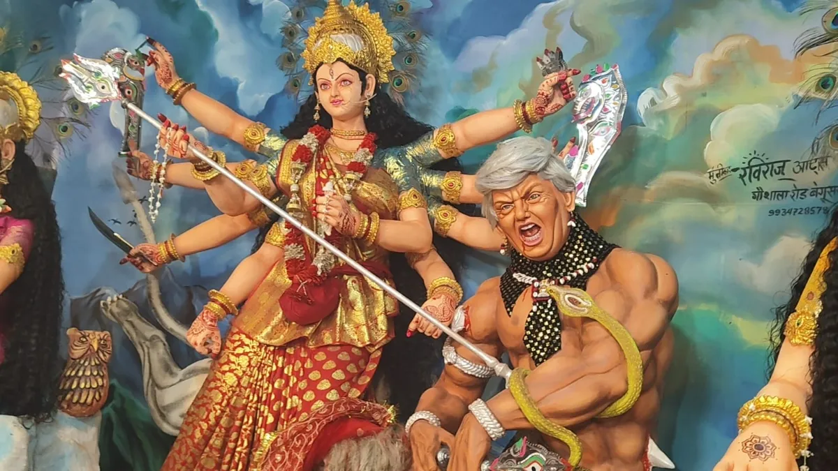 दुर्गा पूजा का अनोखा थीम- India TV Hindi
